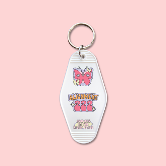 Alignment 222 (Set of 5) -  Keychain UV DTF Decal