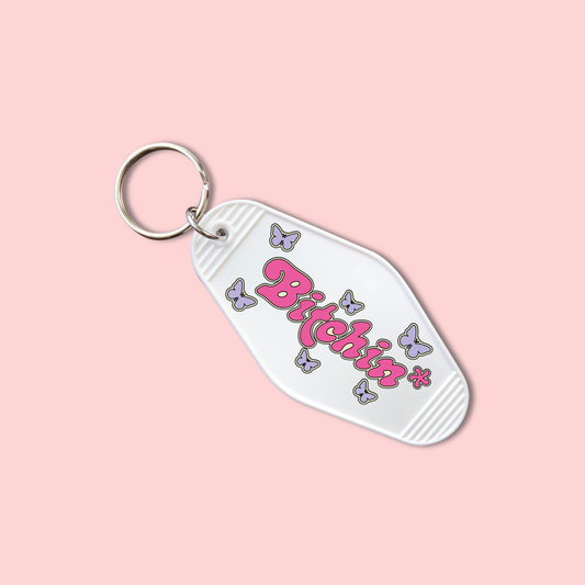 Bitchin (Set of 5) -  Keychain UV DTF Decal