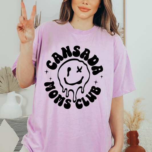 Cansada Moms Club - Screen Print Transfer (Ready to Ship)