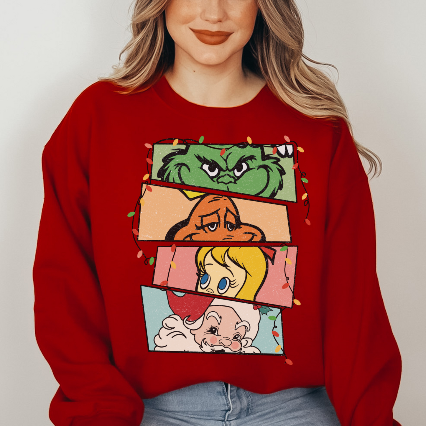 Christmas Characters - FULL COLOR DTF TRANSFER (Ready to Ship)