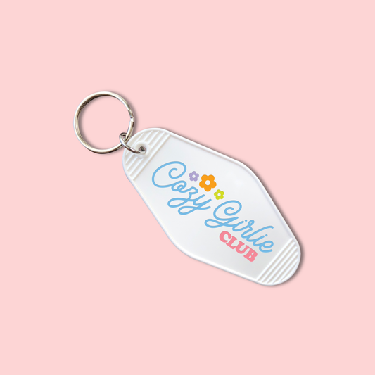 Cozy Girlie Club (Set of 5) -  Keychain UV DTF Decal