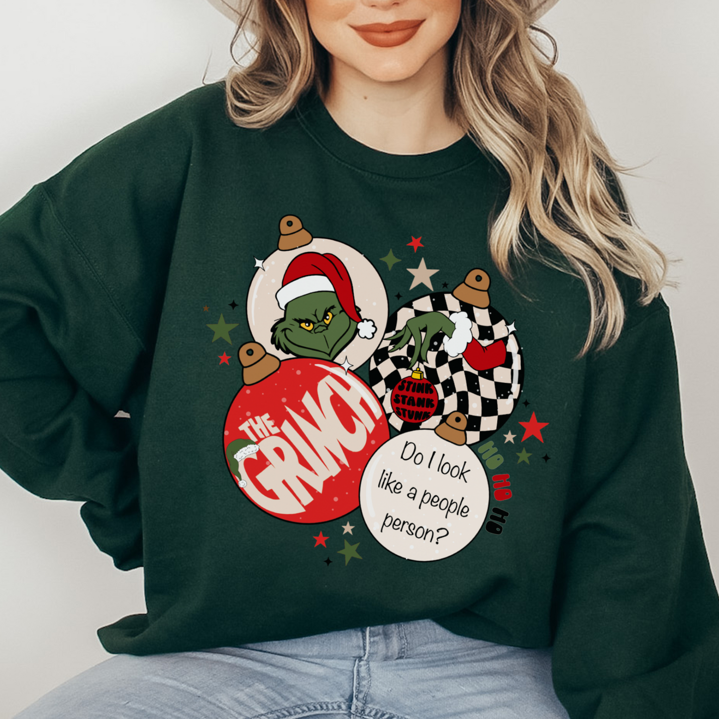 Greenmas Ornaments - FULL COLOR DTF TRANSFER (Ready to Ship)