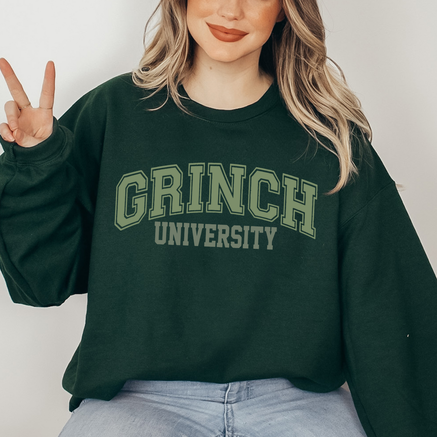 Grinch University - FULL COLOR DTF TRANSFER (Ready to Ship)