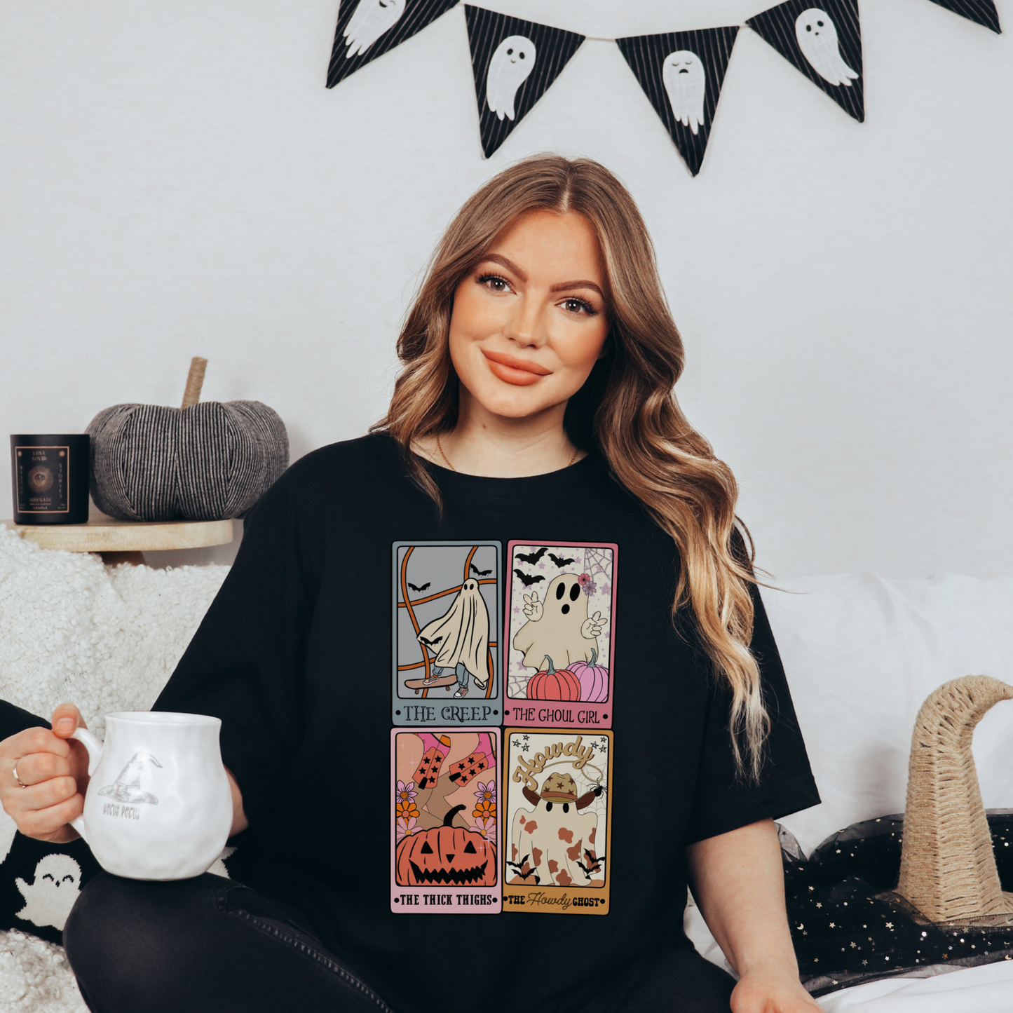 Halloween Tarot Cards - FULL COLOR DTF TRANSFER (Ready to Ship)