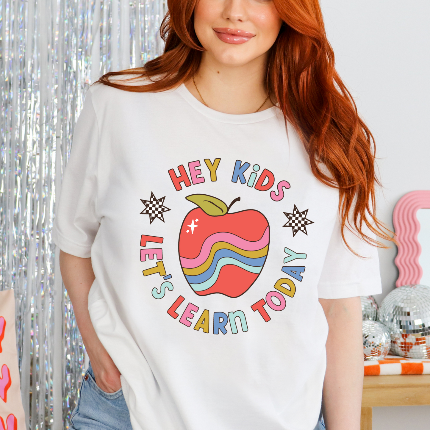 Let's Learn Today - FULL COLOR DTF TRANSFER (Ready to Ship)