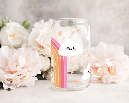 Magic Sky - UV DTF 16 oz Libbey Cup Wrap (Ready to Ship)