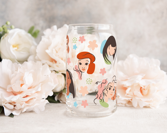 Magical Girls - UV DTF 16 oz Libbey Cup Wrap (Ready to Ship)