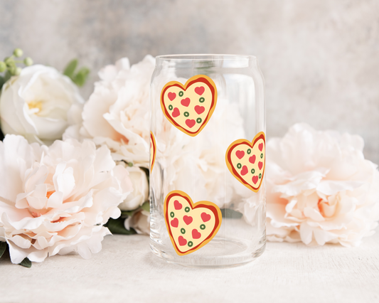 La Mia Pizza - UV DTF 16 oz Libbey Cup Wrap (Ready to Ship)