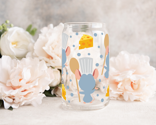 Mini Chef - UV DTF 16 oz Libbey Cup Wrap (Ready to Ship)