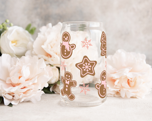 More Christmas Cookies - UV DTF 16 oz Libbey Cup Wrap (Ready to Ship)