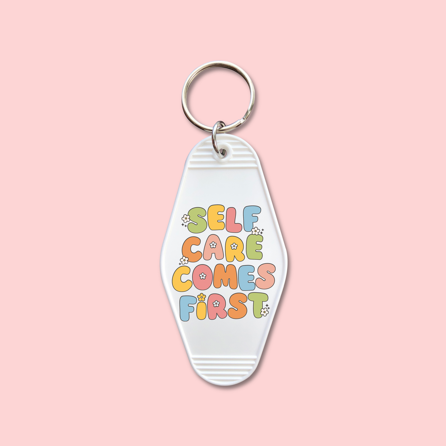 Self Care Comes First (Set of 5) -  Keychain UV DTF Decal