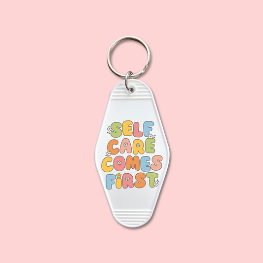 Self Care Comes First (Set of 5) -  Keychain UV DTF Decal