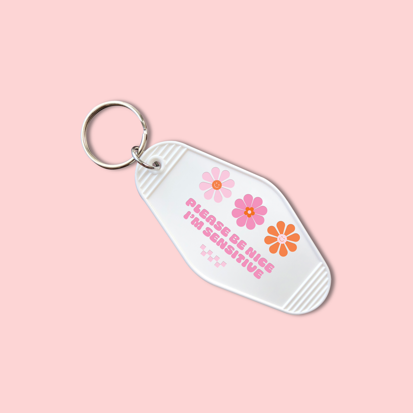 Be Nice I'm Sensitive (Set of 5) -  Keychain UV DTF Decal