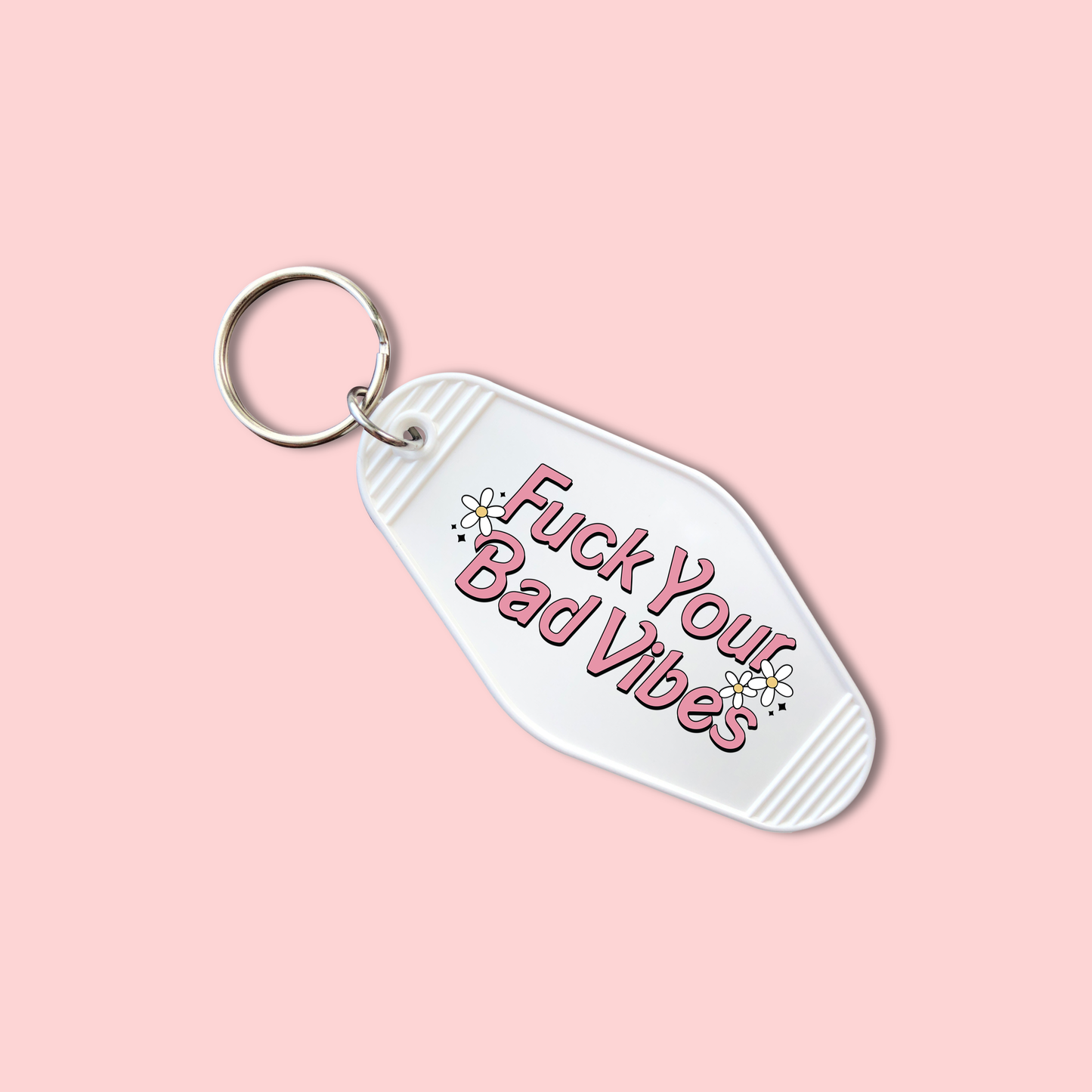 F!/* Your Bad Vibes (Set of 5) -  Keychain UV DTF Decal
