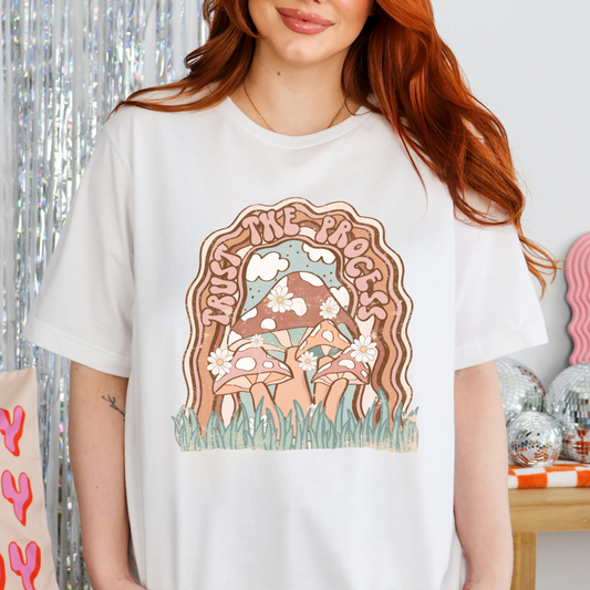 Trust The Process - FULL COLOR DTF TRANSFER (Ready to Ship)