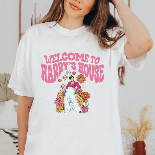 Welcome To H's House - FULL COLOR DTF TRANSFER (Ready to Ship)