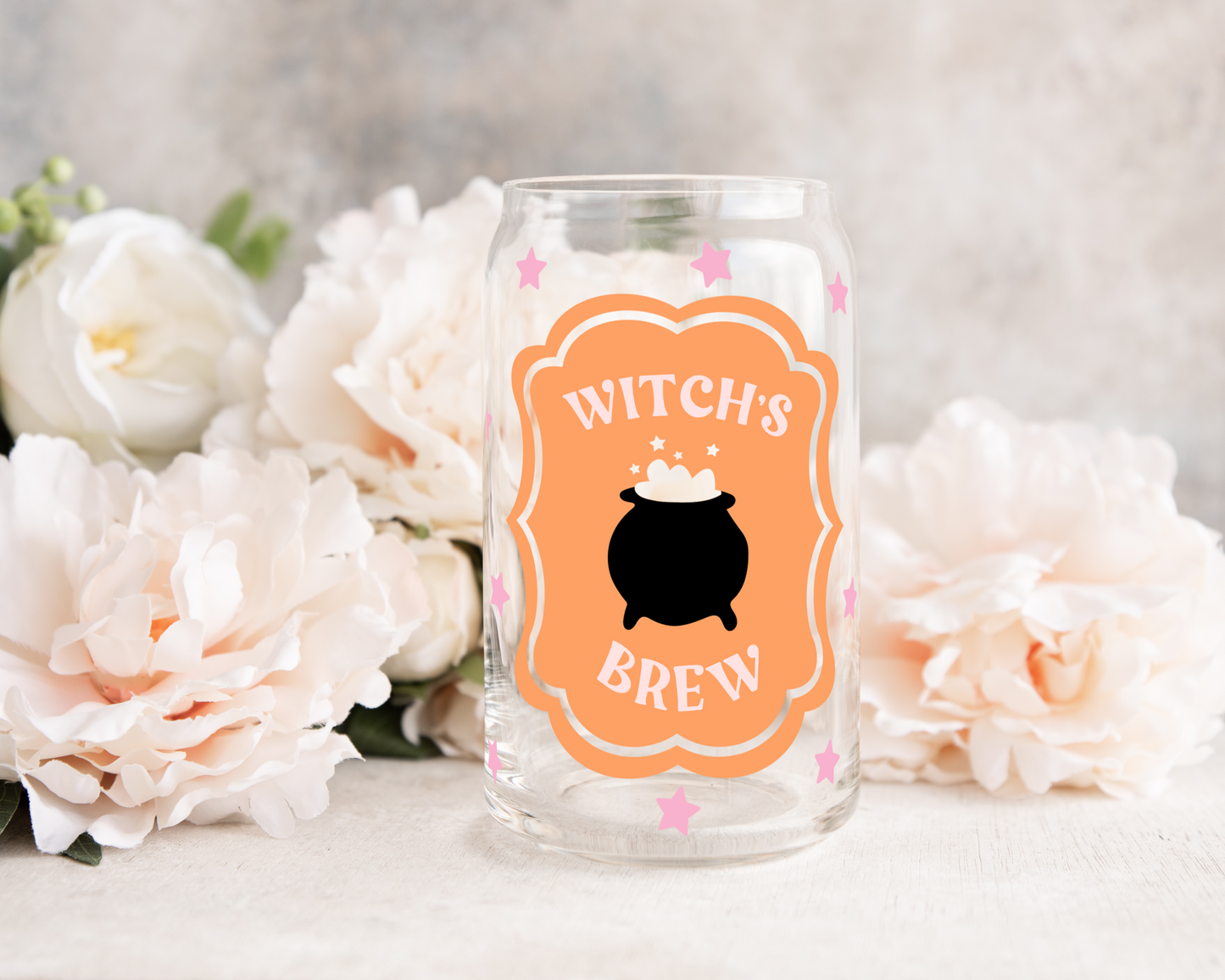 Witch's Brew - UV DTF 16 oz Libbey Cup Wrap (Ready to Ship)