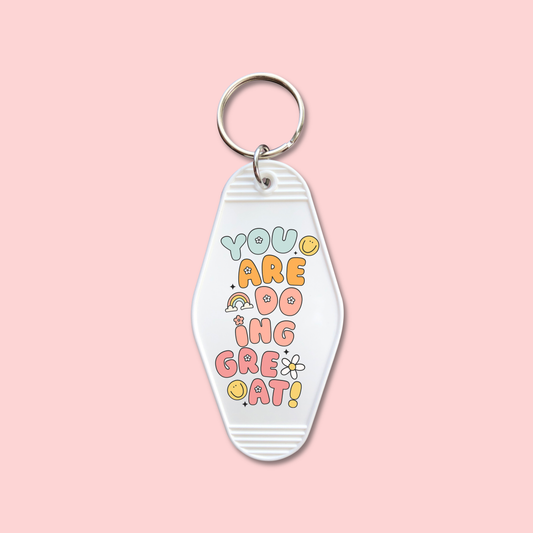 You Are Doing Great (Set of 5) -  Keychain UV DTF Decal