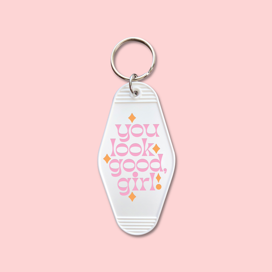 You Look Good Girl (Set of 5) -  Keychain UV DTF Decal