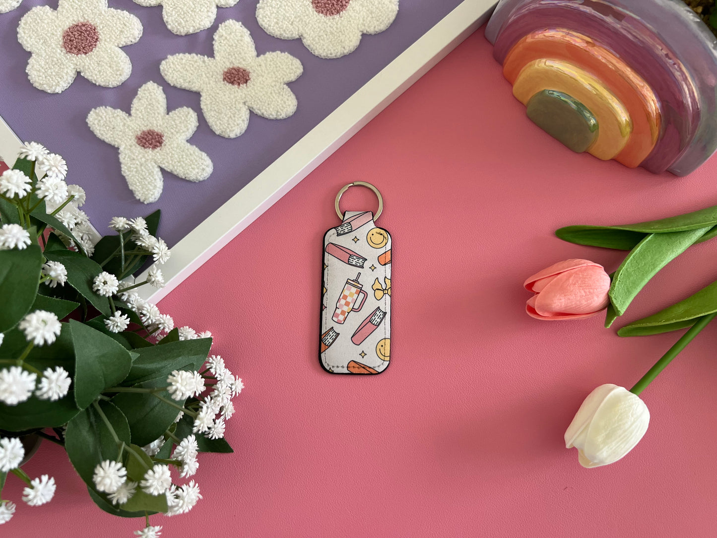 Bookish Smileys - Chapstick Holder (Pack of 5)